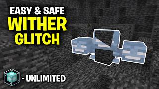 How to Defeat WITHER with ZERO Damage - Minecraft Bedrock 26.2+