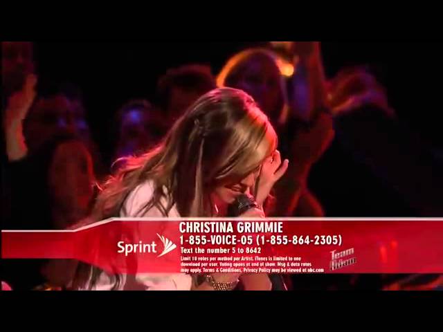 Christina Grimmie - Some Nights  The Voice Performance