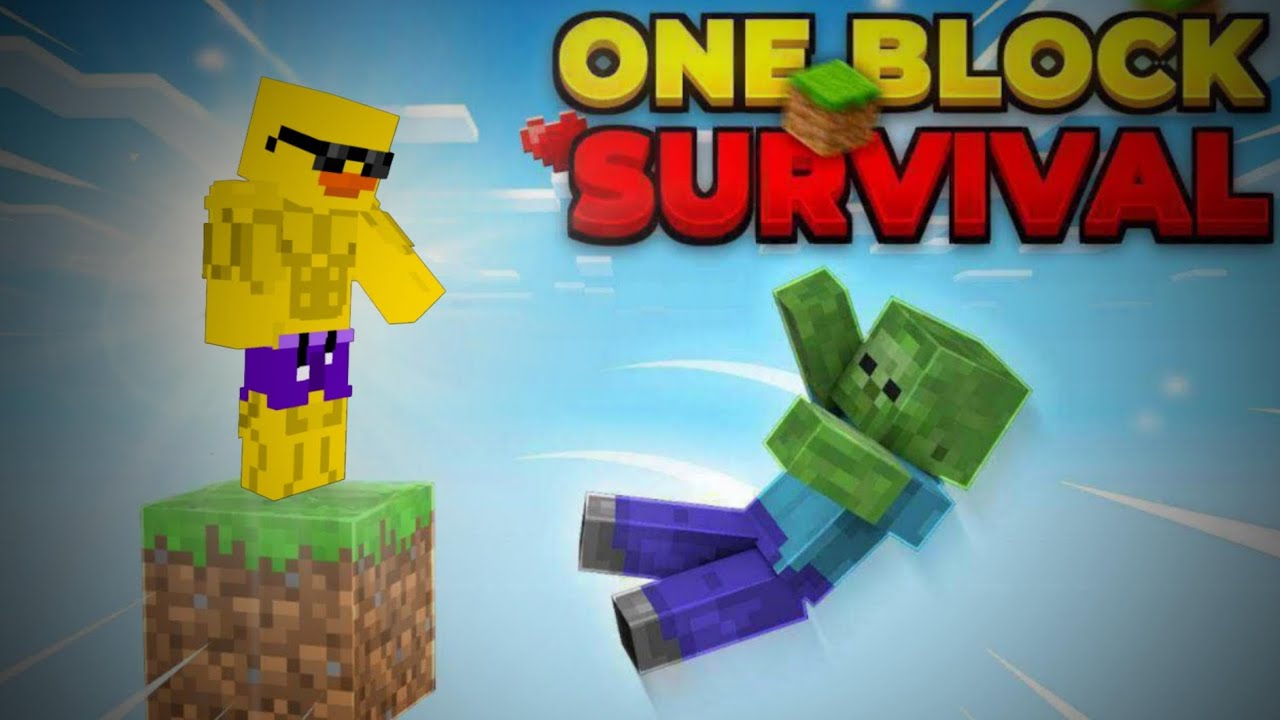 STARTING A NEW MINECRAFT ONE BLOCK SURVIVAL #1 - YouTube