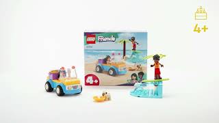 Lego Friends 41725 Diversão Com Buggy De Praia -