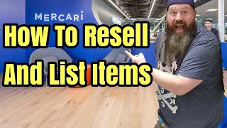 How To List & Sell On Mercari Step By Step 2021 On A Phone & PC Beginners Guide