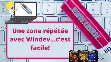 058. Le champs zone répétée avec Windev.