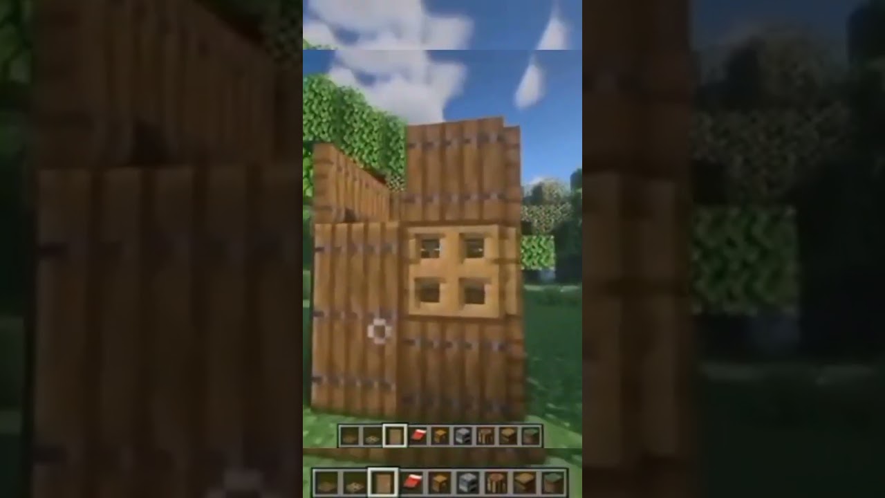 trap door house it is very small