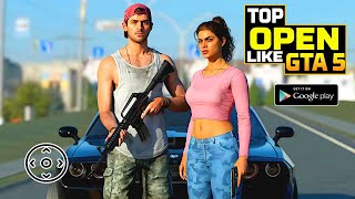 Top 10 Open World Like GTA 5 Games For Android 2023 | Best Open World Like GTA 5 Mobile Games