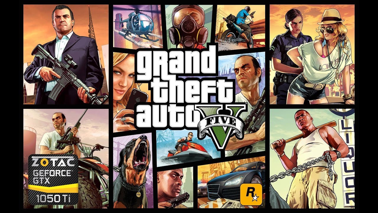 GTA V Benchmark on GTX 1050ti || Highest Setting || 1920x1080res 60FPS ...