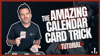 Card Trick Tutorial The Amazing Calendar Card Trick