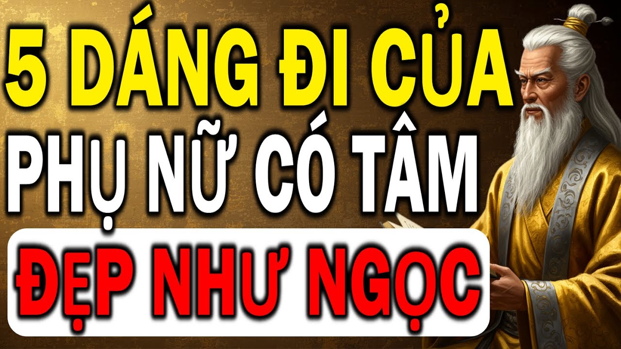 Cổ Nhân Dạy: Phụ Nữ Có 5 Dáng Đi Này, Biết Ngay Tâm Hồn Đẹp Như Ngọc | Tinh Hoa Cổ Nhân