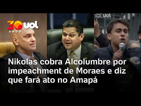 September 7th: Nikolas demands impeachment of Moraes from Alcolumbre and announces protest in Amapá