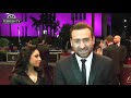 شاهد موقف كوميدى بين نضال الشافعى وزوجته فى حفل الأوسكار 