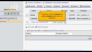 Importing databases and tables with phpMyAdmin | FastDot Cloud Hosting