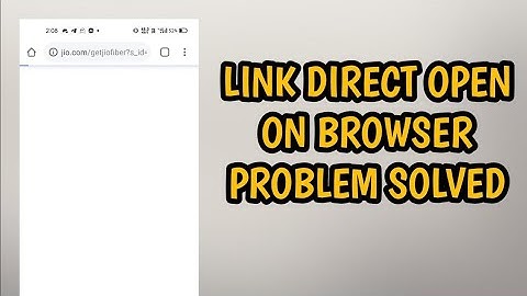 How To Fix Link Direct Open On Browser All Problem Solved || App Opener Problem Solve ||