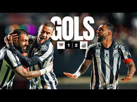 SÃO PAULO 1 x 2 SANTOS | GOLS | BRASILEIRÃO (02/10/26)