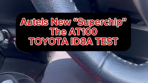 Autels new “super chip” AT100 ID8A Clone