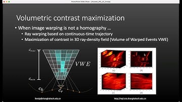 Prof. Laurent Kneip (Shanghai Tech University) - Geometric vision with event Cameras