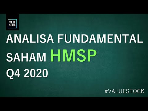 Analisa Fundamental SAHAM HMSP Q4 2020 | Value Stock