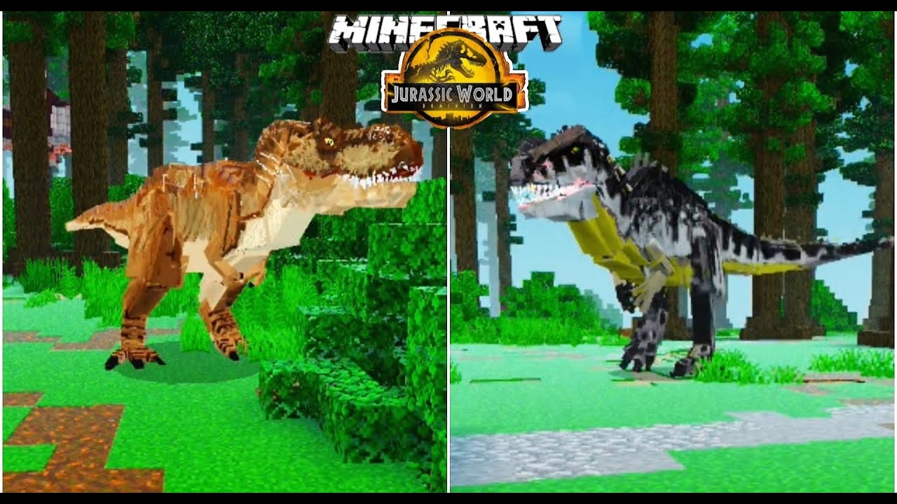 Jurassic world Saga 3.0 official | Update Addon | Addon Jurassic world MCPE