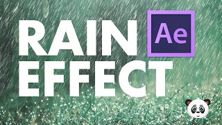 EASY RAIN EFFECT ADOBE AFTER EFFECTS screenshot 5
