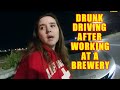 Bodycam DUI Arrest - 22-Year-Old Woman is Arrested for DUI After Working at Dead Low Brewing