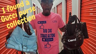 I found a Gucci Purse collection in a abandoned storage unit & more