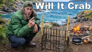 Bushcraft Crab Trap Vancouver Island