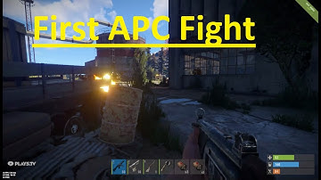 First Time Fighting APC | Rust
