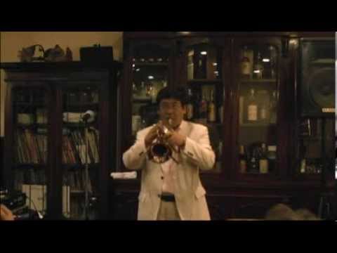 Regardez 大阪　梅田　MOONSHINEにて　11.愛の泉　J.Yausda(trumpet) sur YouTube