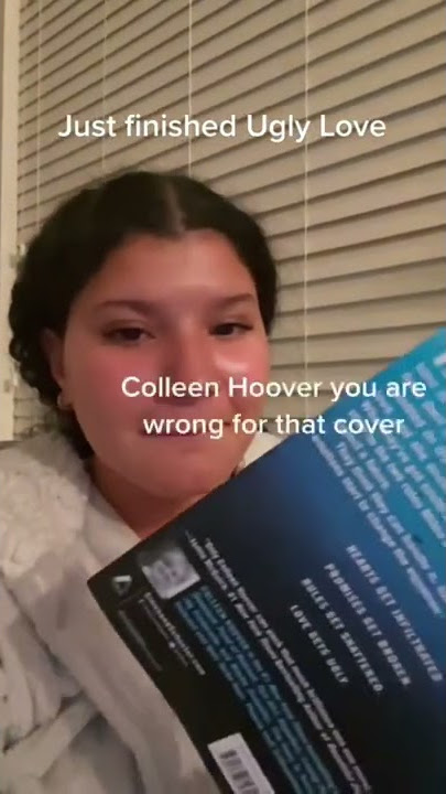 Reacting to Ugly Love By Colleen Hoover💙 #shorts