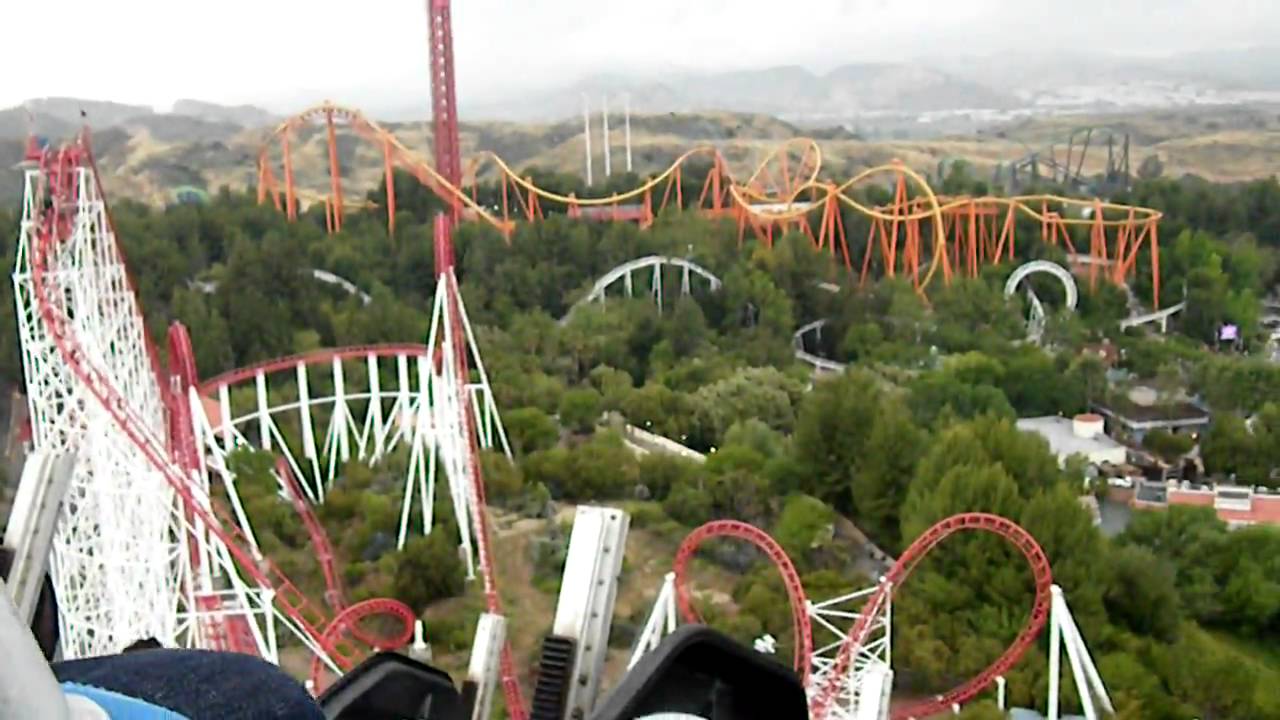 X2 - Six Flags Magic Mountain - YouTube