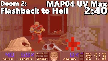 Doom 2: Flashback to Hell MAP04: "The Convergence" UV Max in 2:40