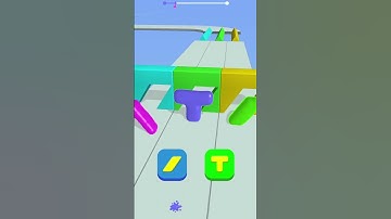 Blob Shape Race Game #4 #blobrunner3d #shifters  #funny #games