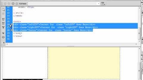 Dreamweaver: Wrapping Divs