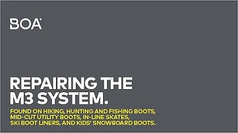 BOA | Repairing The M3 System