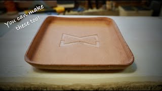 Wet Molded Leather Tray Kit - CNC Leatherwork