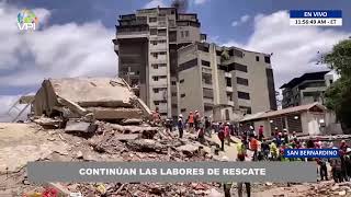 En Vivo desde San Bernardino continúan labores de rescate  | 27Jun