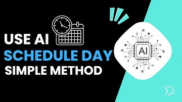 How To Use Ai To Schedule Your Day