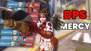 I Tried DPS Mercy and My Team HATED Me... | Overwatch
