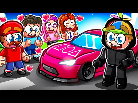 Rizzing MY CRAZY FAN GIRLS With The FRONTMAN Car In Roblox DRIVING EMPIRE!