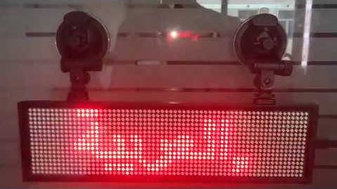 P5 SMD Red WiFi LED sign indoor Storefront Programmable Scrolling Display Board