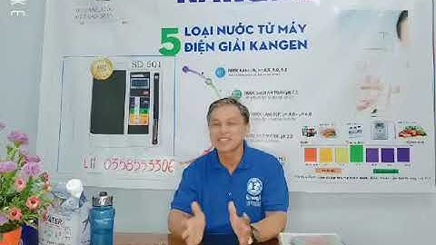 NƯỚC KANGEN 11.5 dùng để làm gì ?