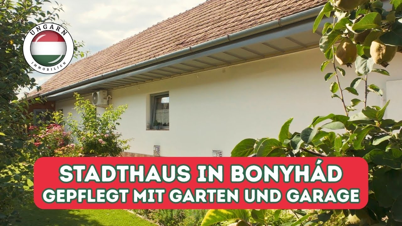 Gepflegtes Stadthaus zu verkaufen in Bonyhád - Südungarn