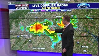 Tracking isolated thunderstorms and dangerously hot temperatures