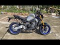 Yamaha MT-09 SP 2022 - Walkaround, stock exhaust sound - Ngoại hình, tiếng pô zin.