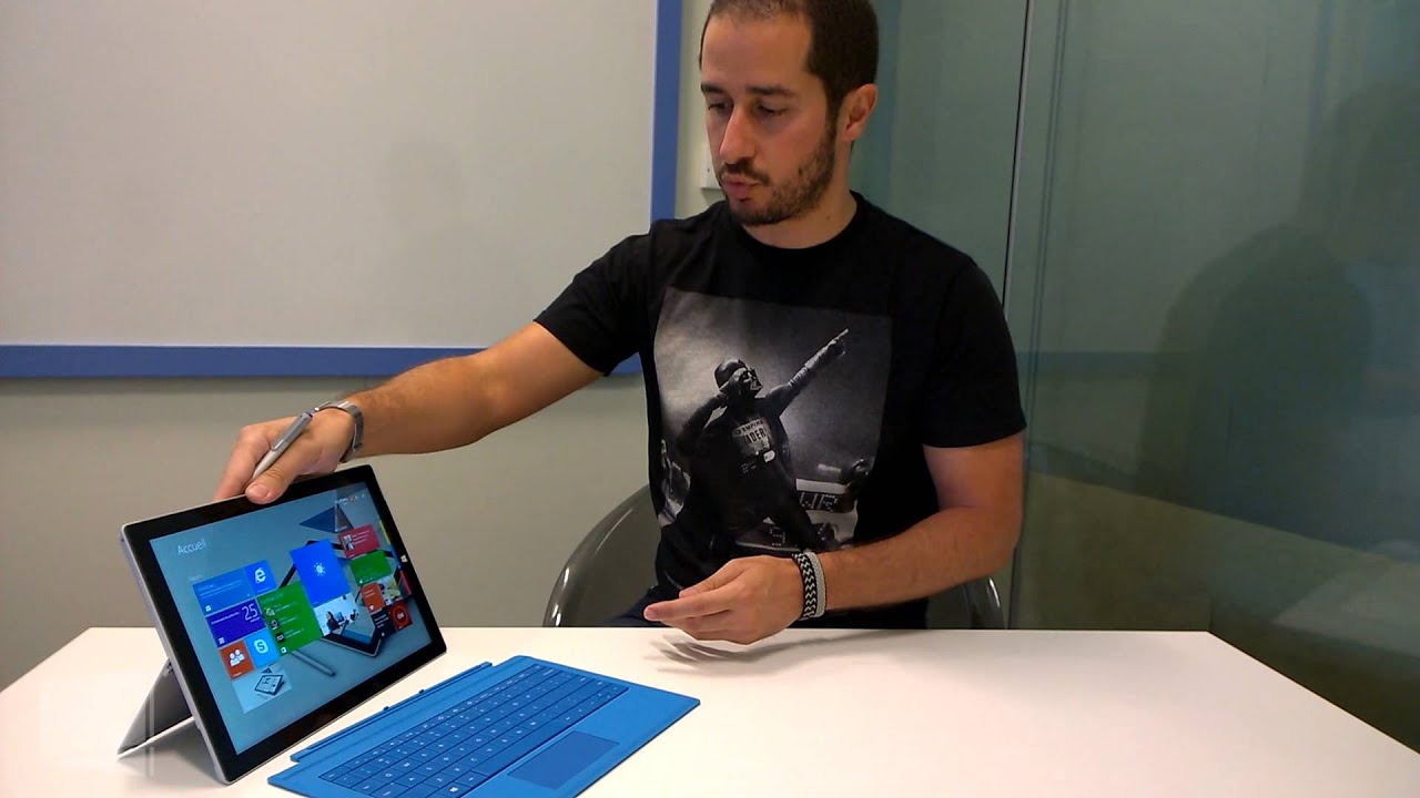 Prise en main de la tablette Microsoft Surface Pro 3 - YouTube