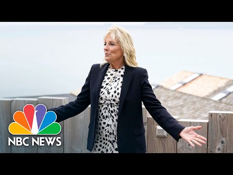 ‘We're Bringing Love From America’: Jill Biden Explains Her Jacket Slogan.