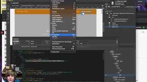 Adding an Internal Link Between Pages in Dreamweaver