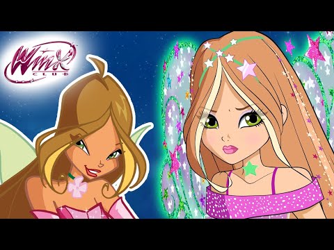 Winx Club - All the Flora's transformations up to COSMIX [from SEASON 1 to 8]