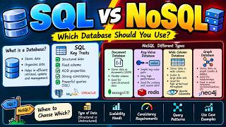 SQL vs NoSQL Databases Explained | Types, Key Traits & When to Choose Which