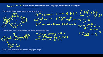 Finite State Automaton and Language Recognition (Part II): Examples