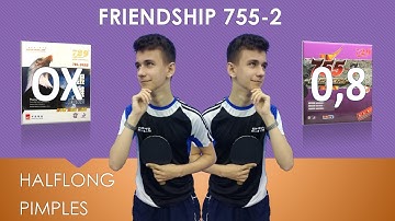 Review Friendship 755-2 | HALFLONG PIMPLES | #tabletennis #openpzts #gdańsk