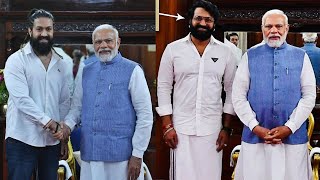 Yash Met & Kanthara Hero Meet  Prime Minister Narendra Modi Today